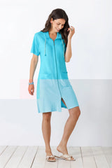 Damen Freizeitkleid Premium Cotton/Tencel - 60229-606-S - Hajo Mode
