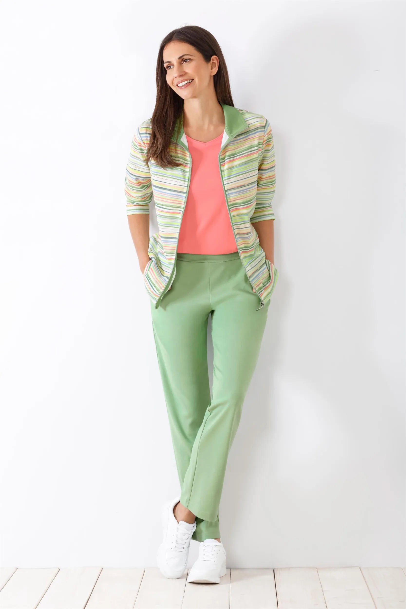 Damen Homewear Anzug Klima-Komfort Interlock - 81246/UG-944-19 - Hajo Mode