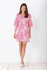 Damen Kaftan Premium Cotton - 60224-320-S - Hajo Mode