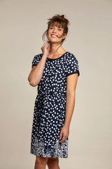 Damen Kleid mit Tunnelzug - 19289-609-36 - Hajo Mode