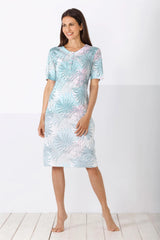 Damen Nachthemd Premium Cotton/Tencel - 46256-995-36/38 - Hajo Mode