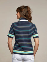 Damen Poloshirt Feinpiqué - 19263-609-48 - Hajo Mode