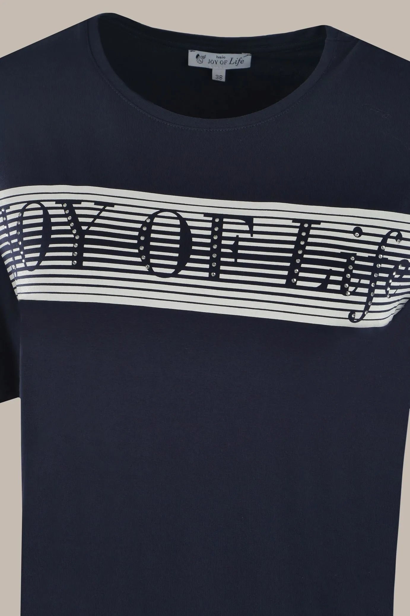Damen Shirt mit Logo-Print - 19293-609-36 - Hajo Mode