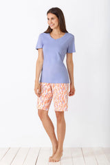 Damen Shorty-Schlafanzug Klima-Komfort - 46189-702-36/38 - Hajo Mode