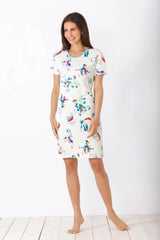 Damen Sleepshirt Klima-Komfort - 46191-994-36/38 - Hajo Mode