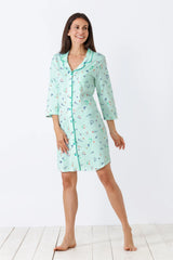 Damen Sleepshirt Premium Cotton - 46253-509-36/38 - Hajo Mode