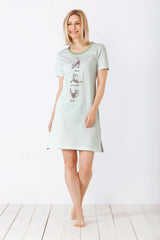Damen Sleepshirt Premium Cotton - 46270-511-36/38 - Hajo Mode