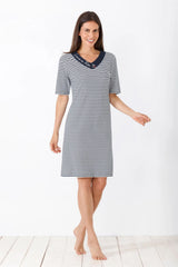 Damen Sleepshirt Premium Cotton - 46207-634-36/38 - Hajo Mode