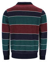 Elastisches Sweatshirt in Pikee-Streifen - 27650-638-48 - Hajo Mode