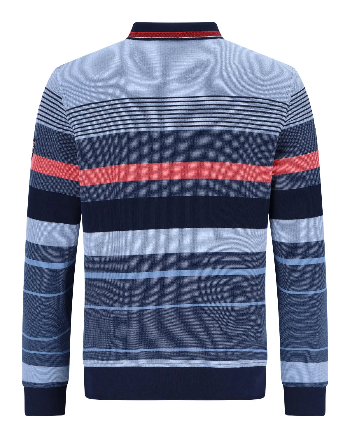 Gestreiftes Sweatshirt in stay fresh-Qualität - Hajo Strick GmbH