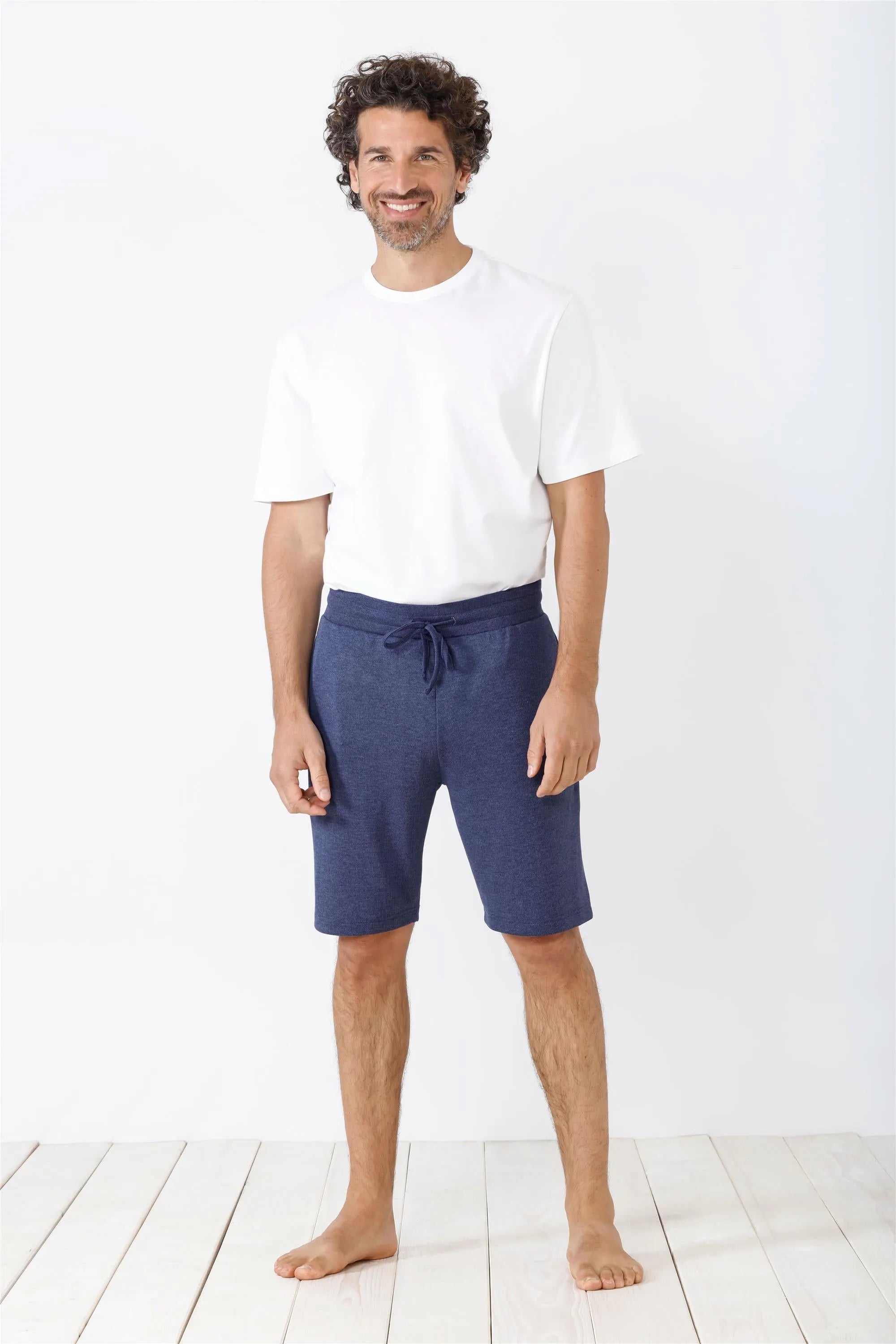 Herren Bermuda Piqué Stretch Klima-Light - 81278-611-50 - Hajo Mode