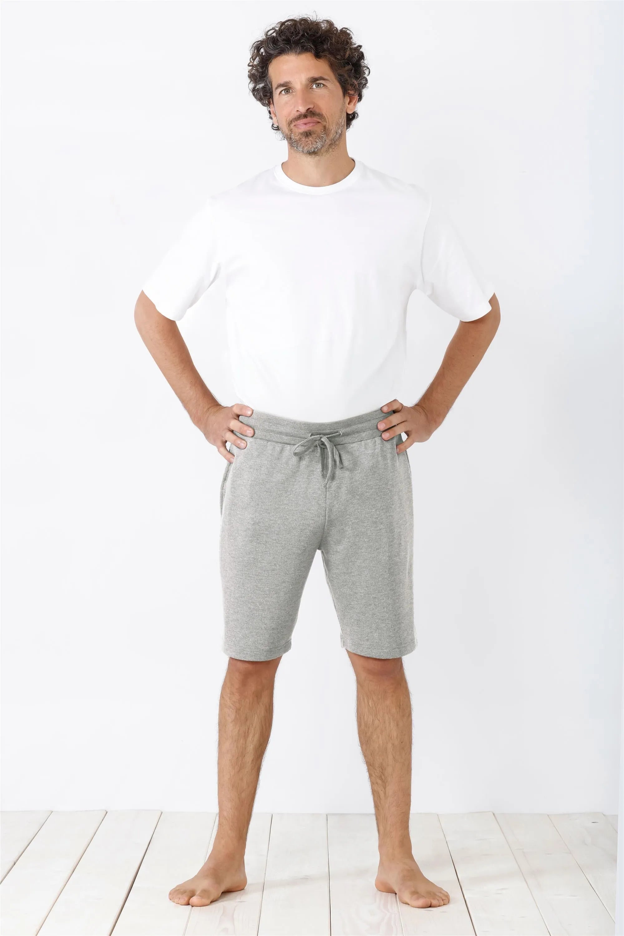 Herren Bermuda Piqué Stretch Klima-Light - 81278-106-50 - Hajo Mode