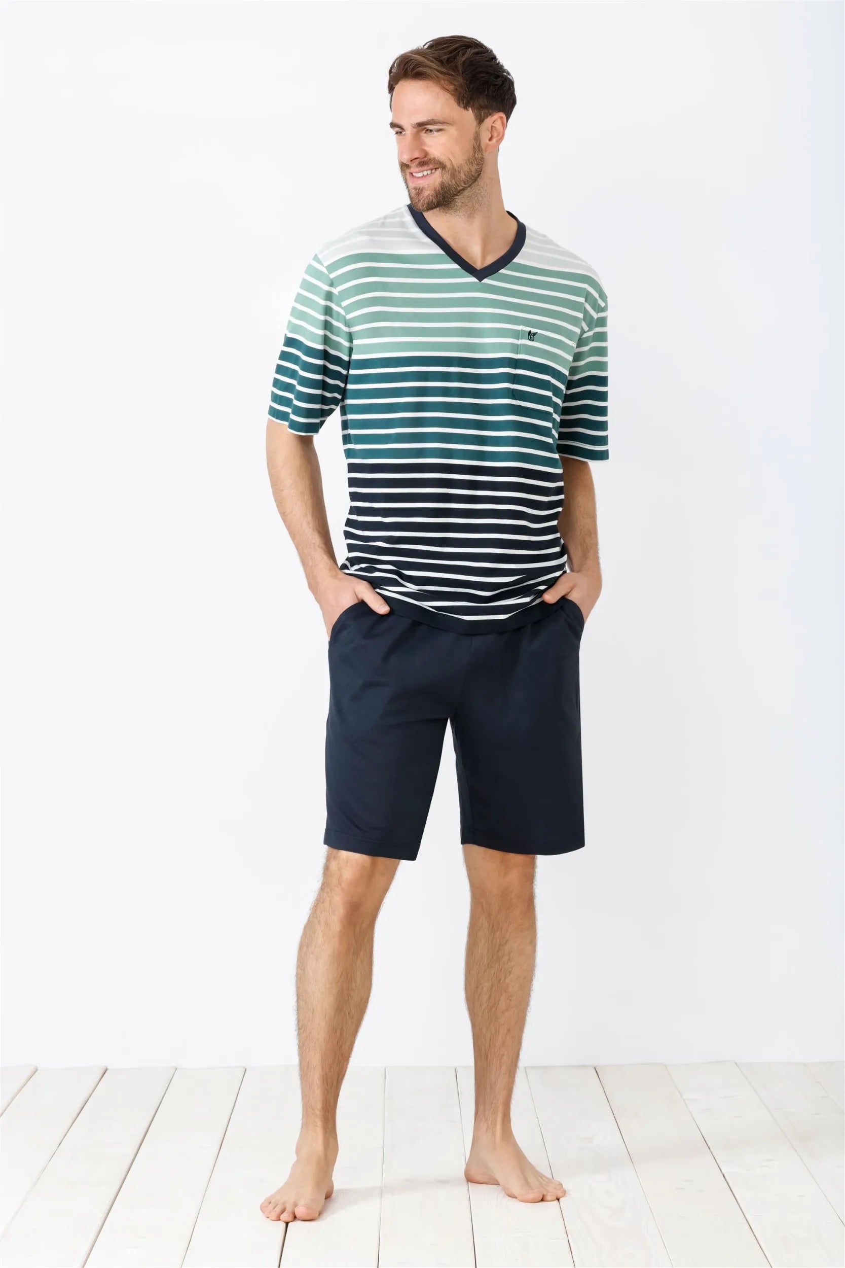 Herren Bermuda-Shorty Klima-Komfort - 53788-609-48 - Hajo Mode