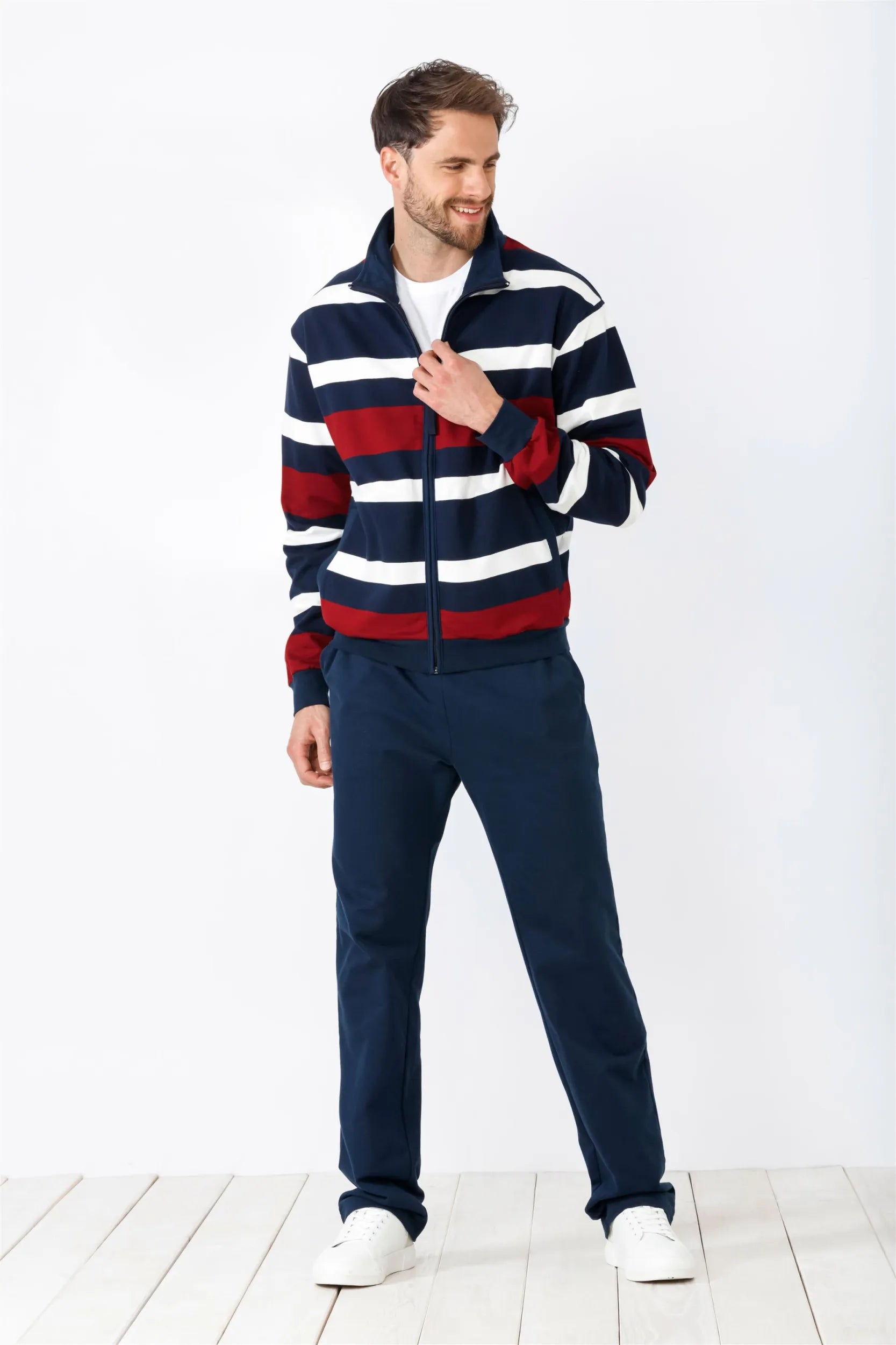 Herren Homewear-Anzug - 81275-609-48 - Hajo Mode