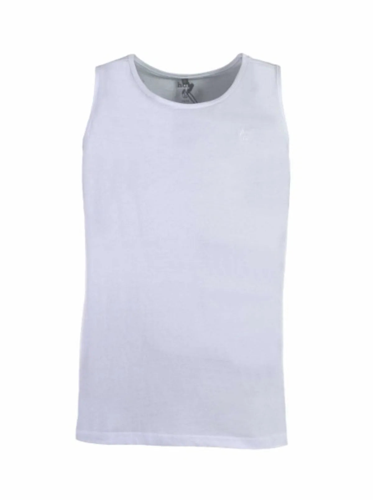 Herren muskelshirt weiß ärmelloses tank top mit einfachem klassischem design und weichem stoff