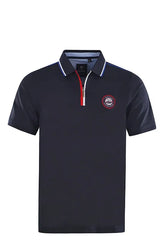 Herren Polopique ’Stay Fresh’ Zip - 27345-609-50 - Hajo Mode