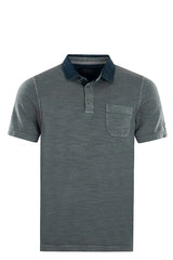 Herren Poloshirt Popcorn-Struktur - 27387-103-48 - Hajo Mode
