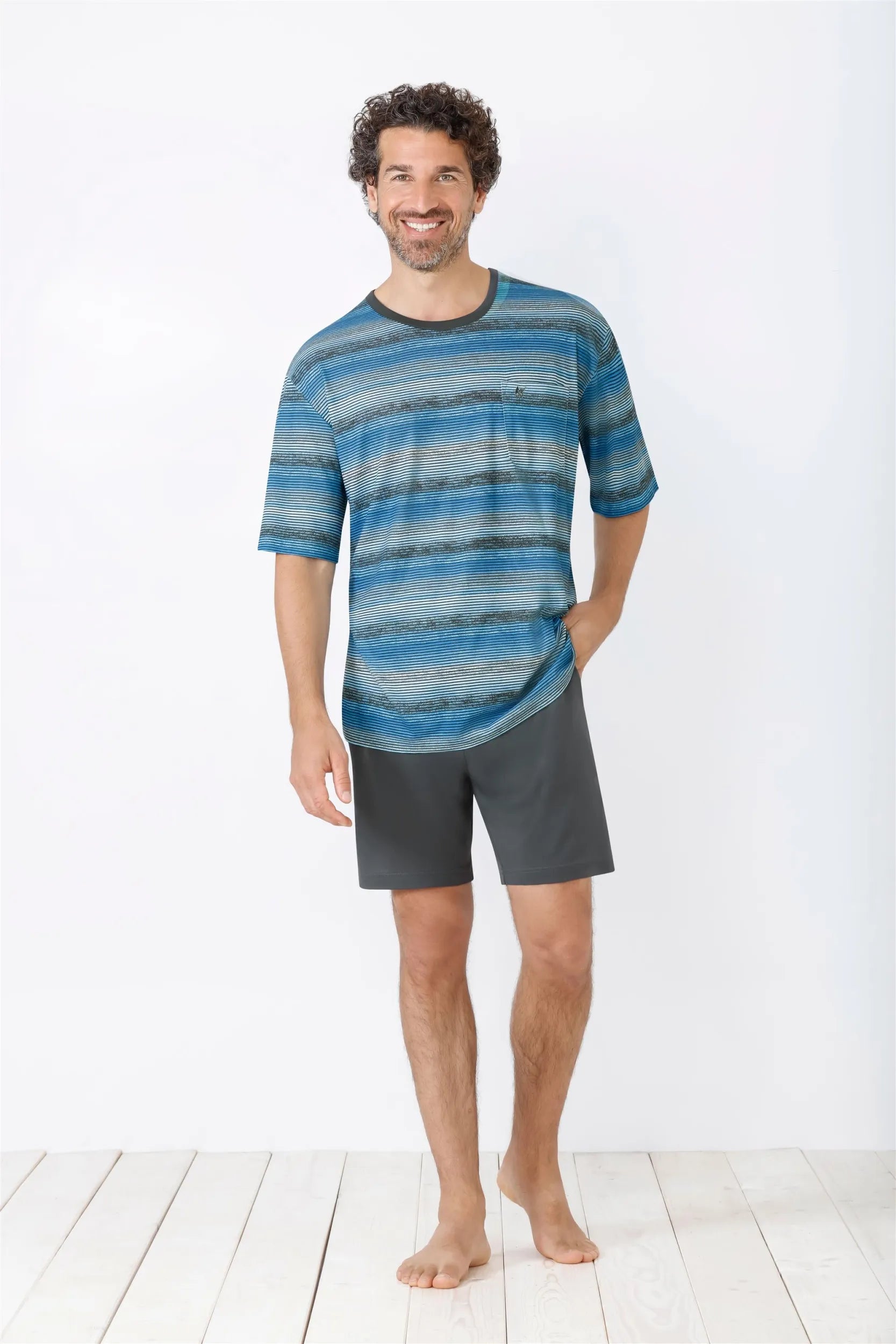 Herren Shorty Klima-Soft - 53789-107-48 - Hajo Mode