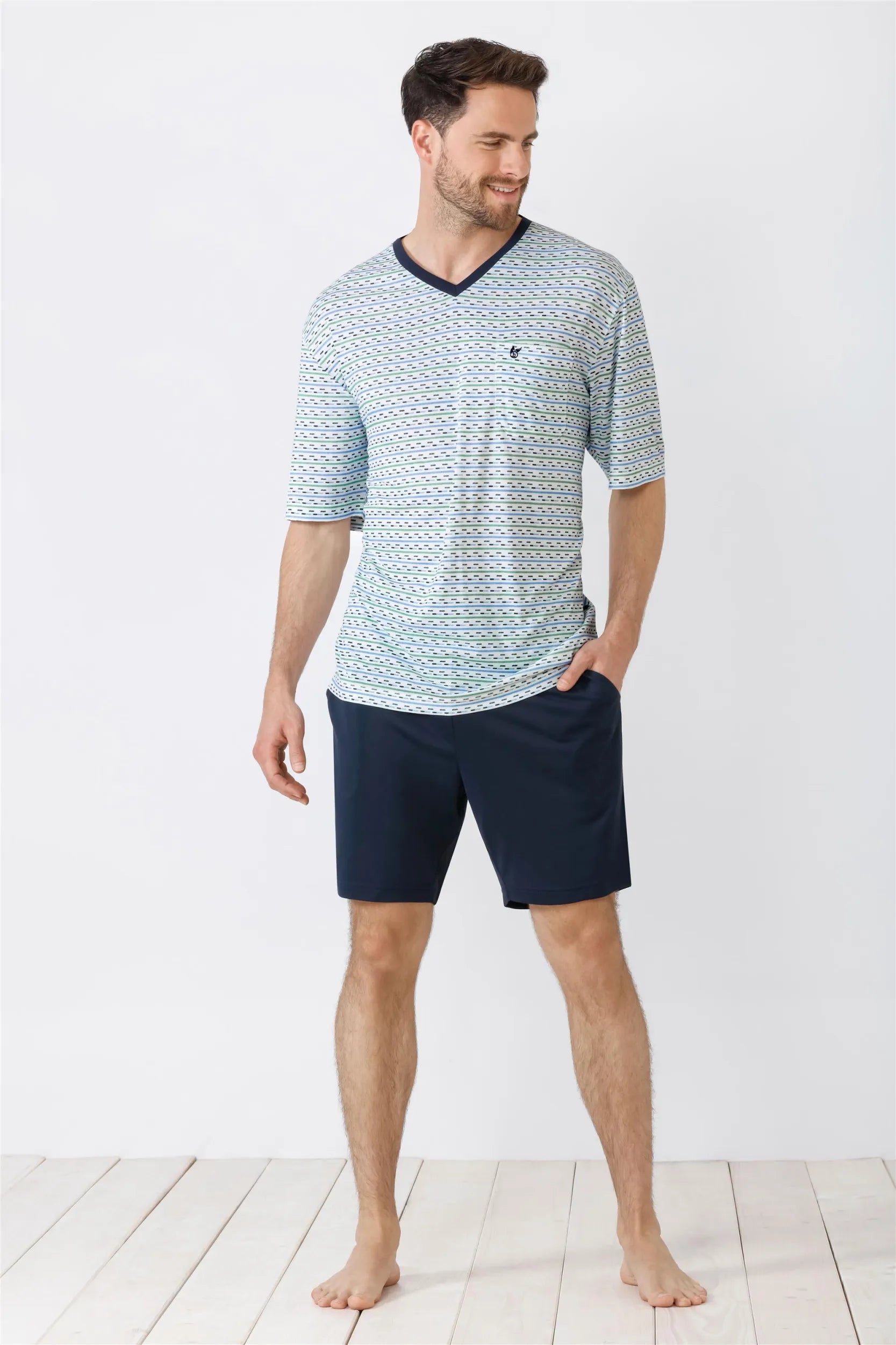 Herren Shorty Klima-Soft - 53793-609-48 - Hajo Mode