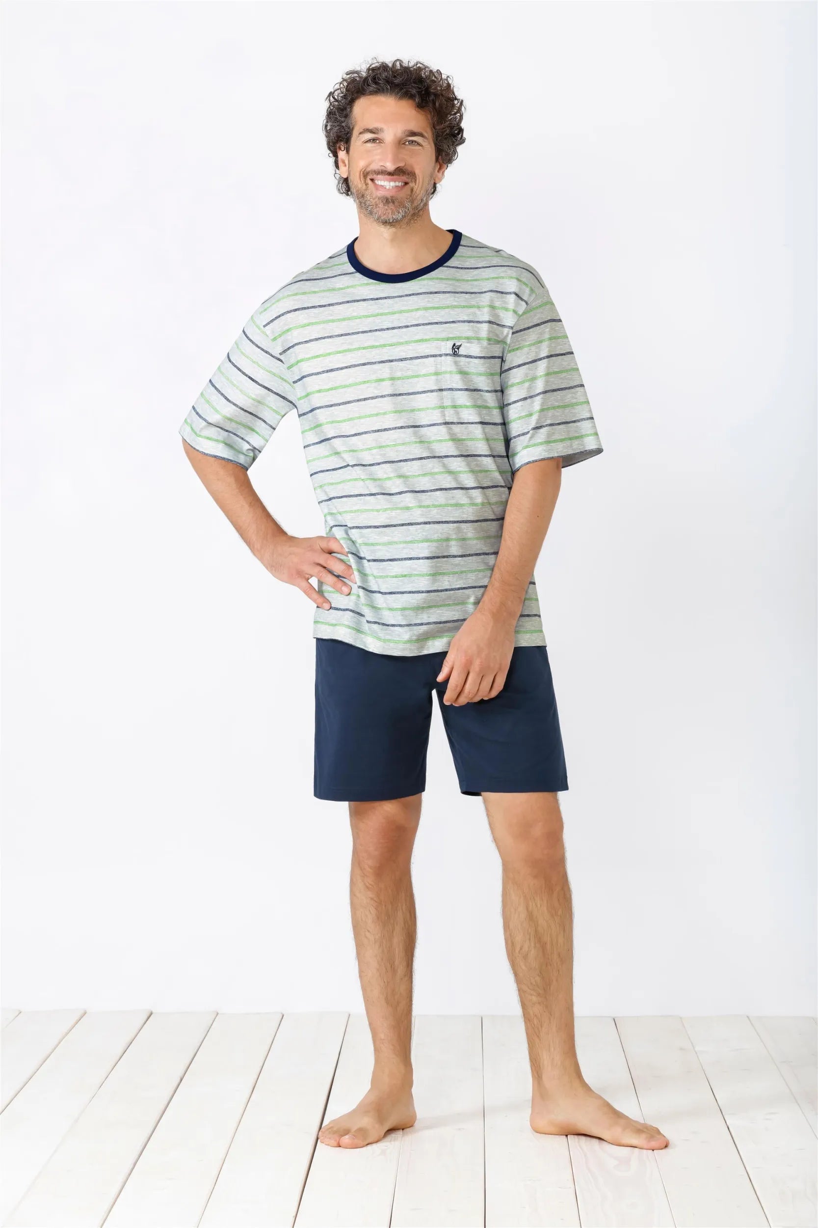 Herren Shorty Premium Cotton - 53802-648-50 - Hajo Mode