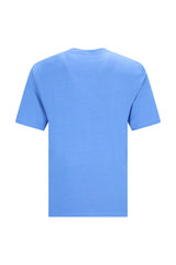 Herren T-Shirt Mio x Mia Premium Cotton/TENCEL™ hellblau, kurze Ärmel, Crew-Neck