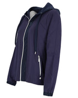 Jacke mit Taft-Kapuze - 19614-609-36 - Hajo Mode