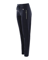 Jersey Joggpants mit Taillenzug - Hajo Mode