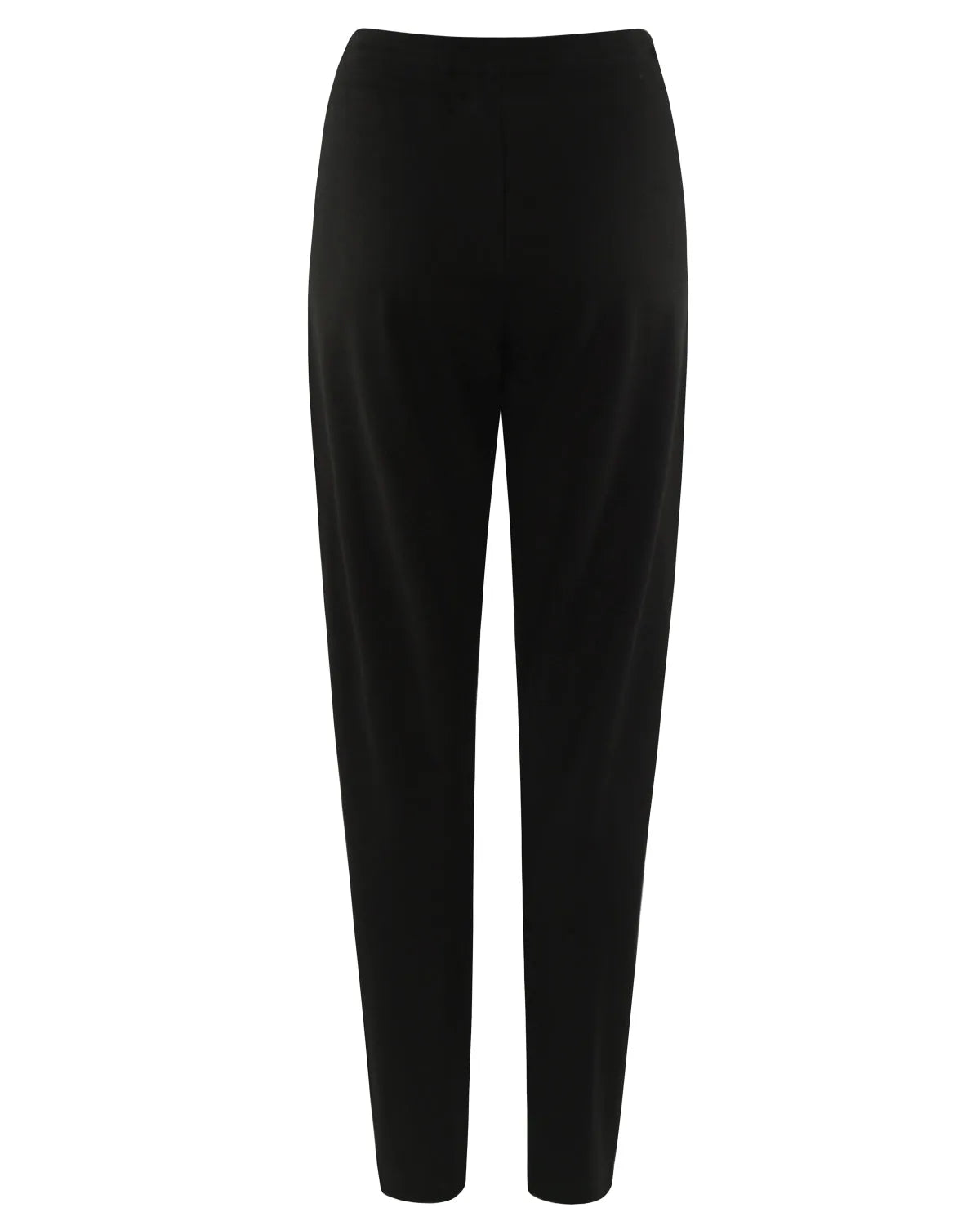 Schwarze Leggings mit hoher Taille und schmaler Passform.
