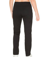 Schwarze Leggings mit hohem Bund und schlankem Passform-Design.