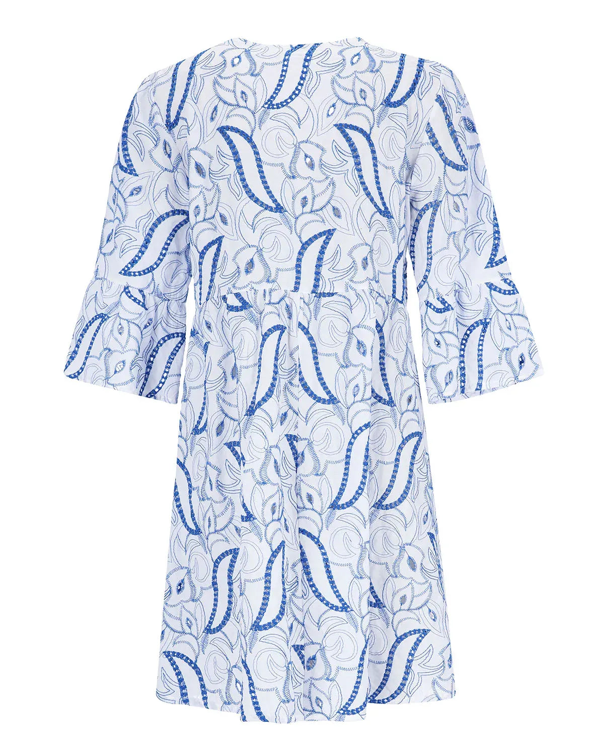 Kleid mit Lochspitze - 19765-990-36 - Hajo Mode