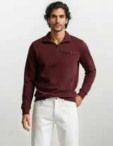 Leichtsweatshirt mit Modal in leichter Melangeoptik - 27824XXL-362-3XL - Hajo Mode