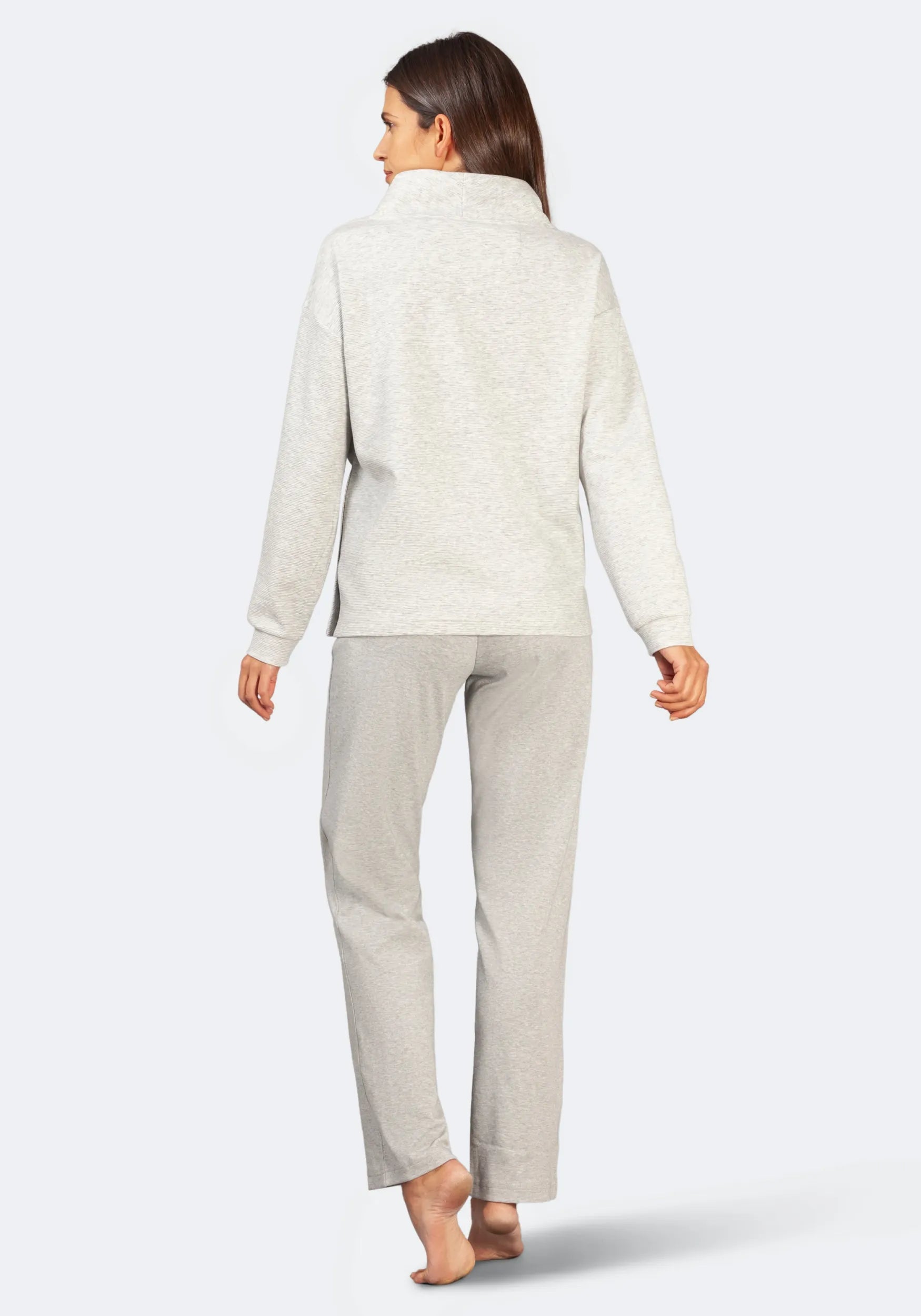 Loungewear Anzug Baumwolle Stretch - 81164-106-40 - Hajo Mode