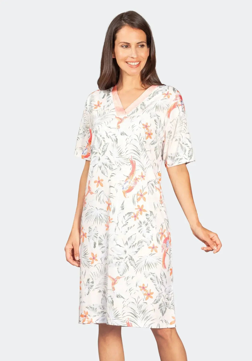 Nachthemd 100cm Klima-Soft - 45997-310-36/38 - Hajo Mode