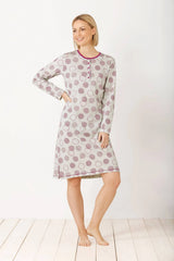 Nachthemd mit Bündchen 105 cm Premium Cotton - 46071-709-36/38 - Hajo Mode