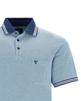Poloshirt in Dreitonoptik - 27563-680-48 - Hajo Mode