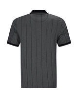 Poloshirt in längs verlaufender Optik und stay fresh-Qualität - Hajo Mode