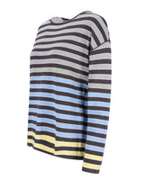 Pullover mehrfarbiger Ringel - 19591-589-38 - Hajo Mode
