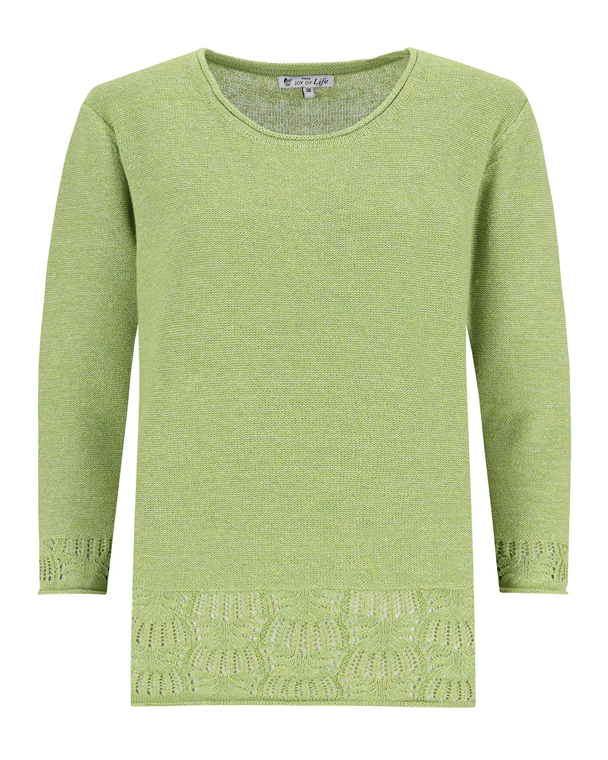 Pullover Moulinéoptik 3/4 Arm - 19712-537-38 - Hajo Mode