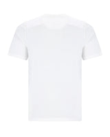 Rundhals-T-Shirt mit Frontprint in reiner Baumwolle - Hajo Mode