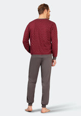 Schlafanzug mit Bündchen (Interlock) Premium Cotton Interlock - 53670-303-50 - Hajo Mode