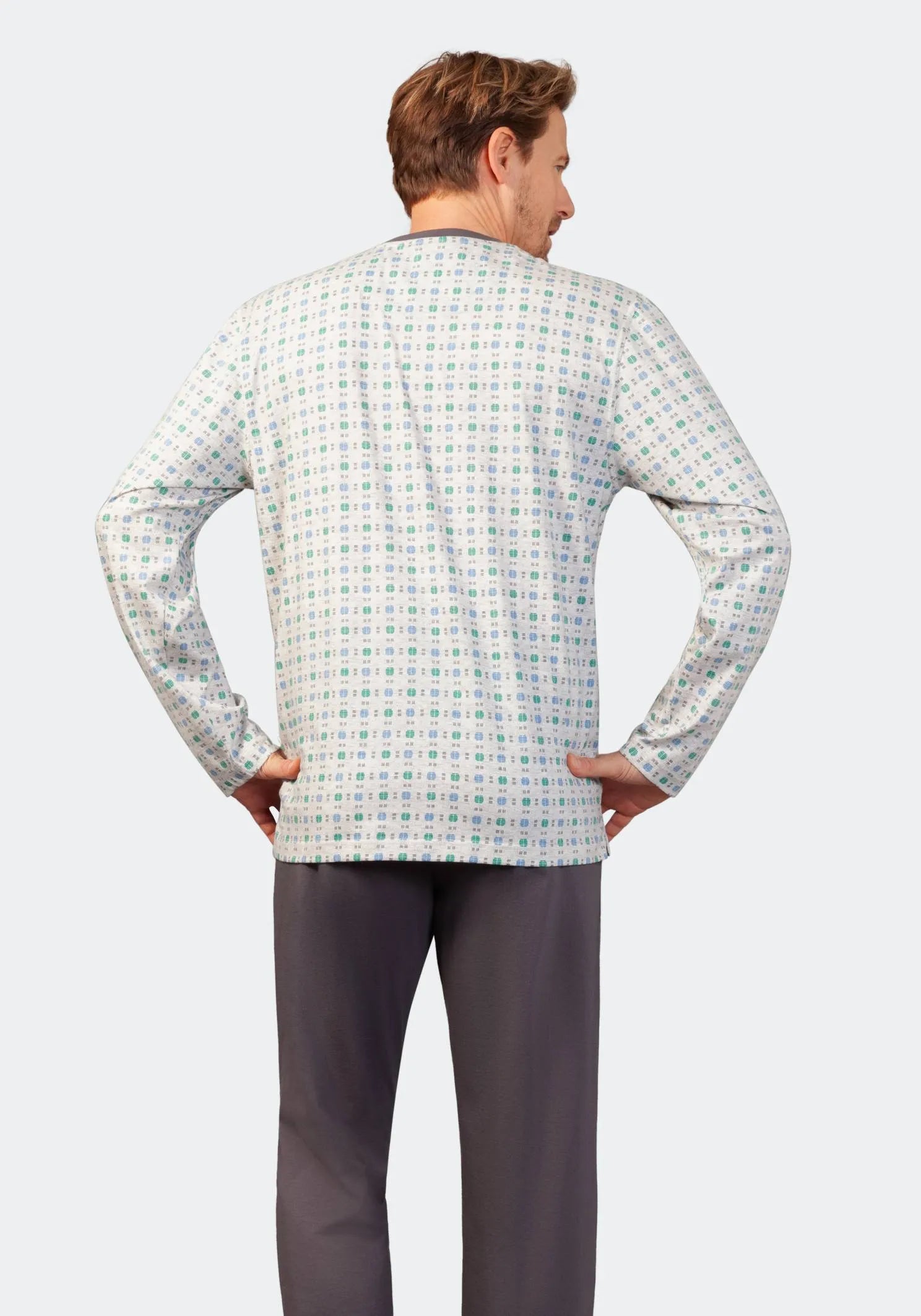 Schlafanzug Premium Cotton - 53722-122-50 - Hajo Mode