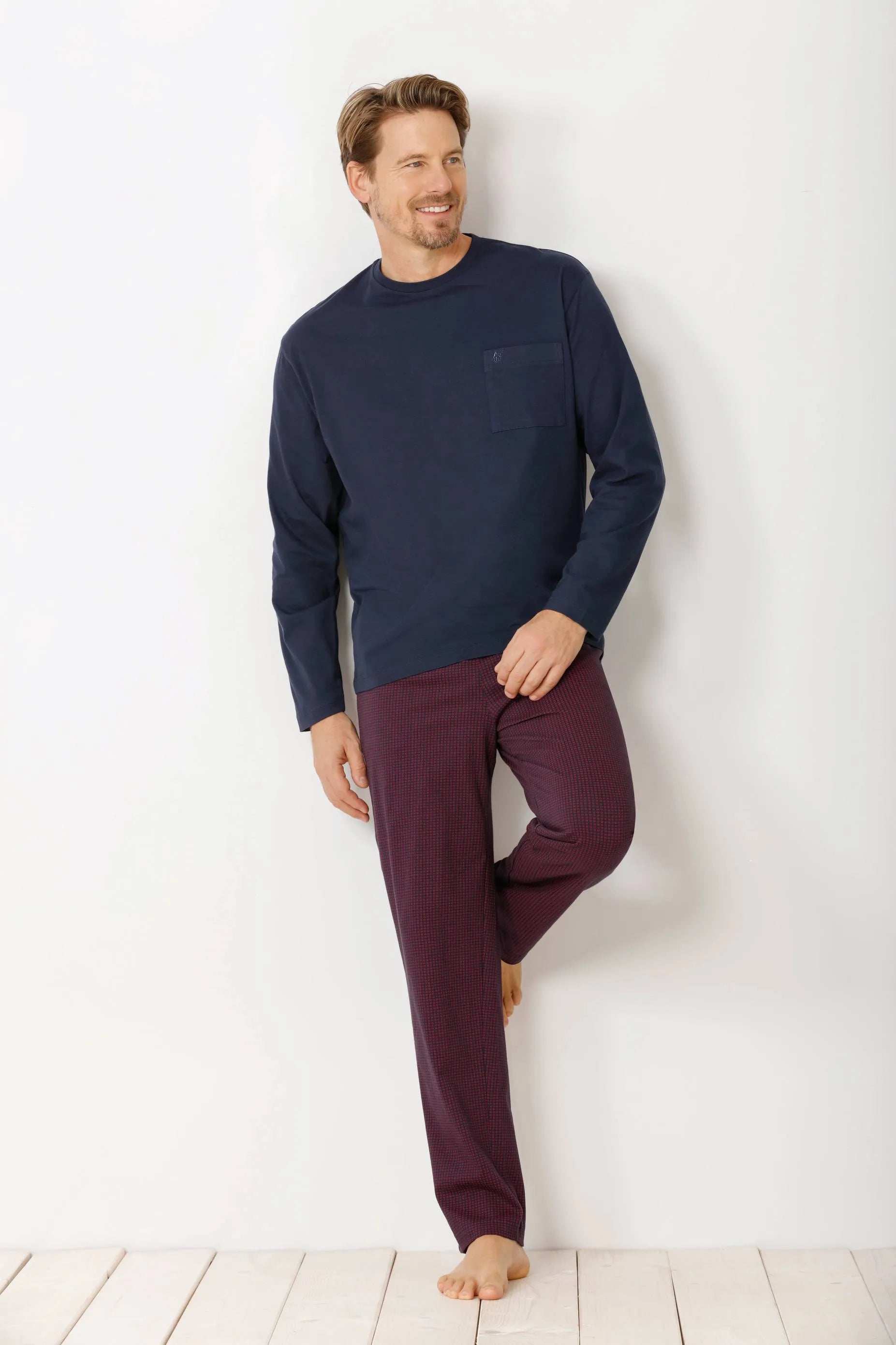 Schlafanzug Premium Cotton - 50057-314-48 - Hajo Mode