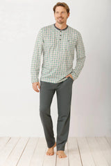 Schlafanzug Premium Cotton - 53722-122-48 - Hajo Mode