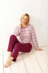 Schlafanzug Premium Cotton/Feininterlock - 46163-307-40/42 - Hajo Mode