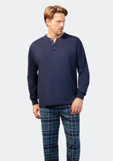 Schlafanzug Premium Cotton/Flanell - 53737-609-48 - Hajo Mode