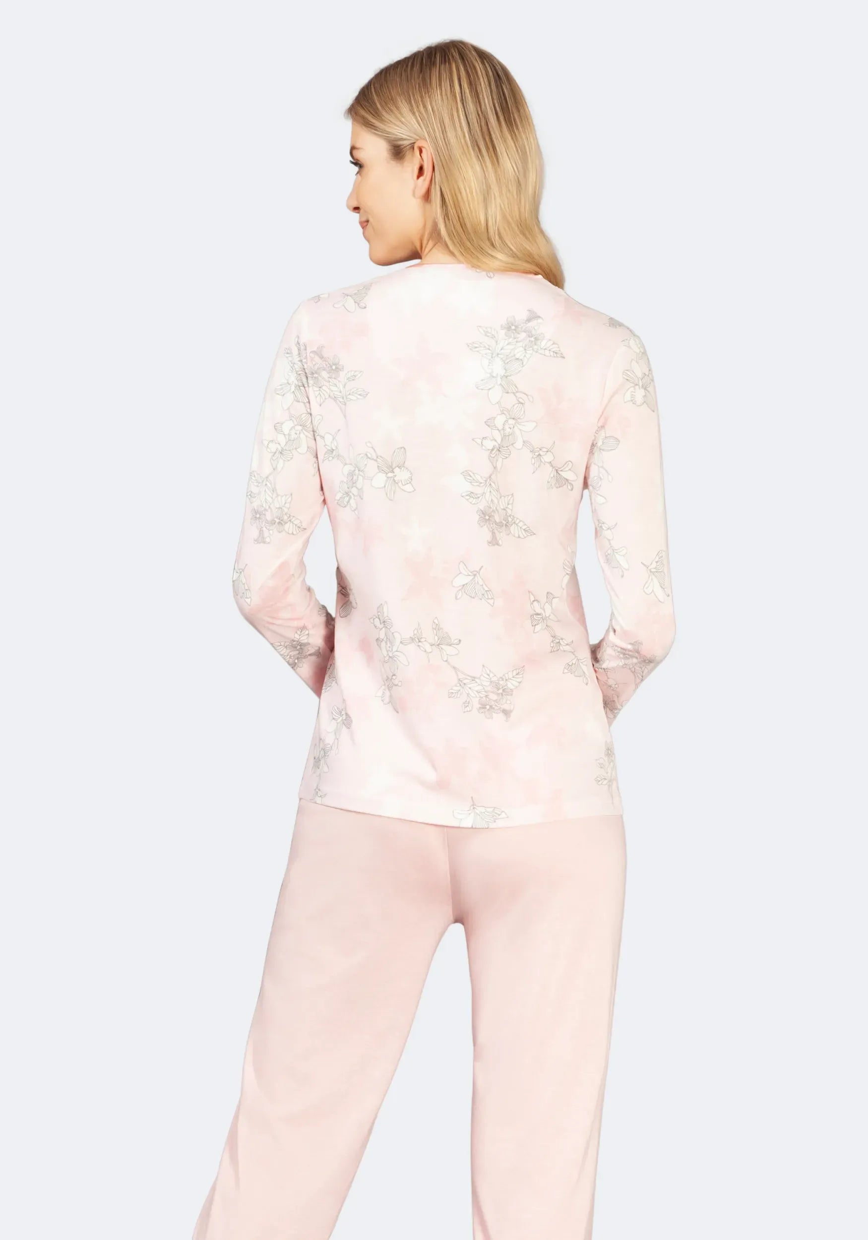 Schlafanzug Premium Cotton / Tencel - 45962-307-40/42 - Hajo Mode