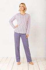 Schlafanzug Premium Cotton/Tencel - 46120-733-40/42 - Hajo Mode