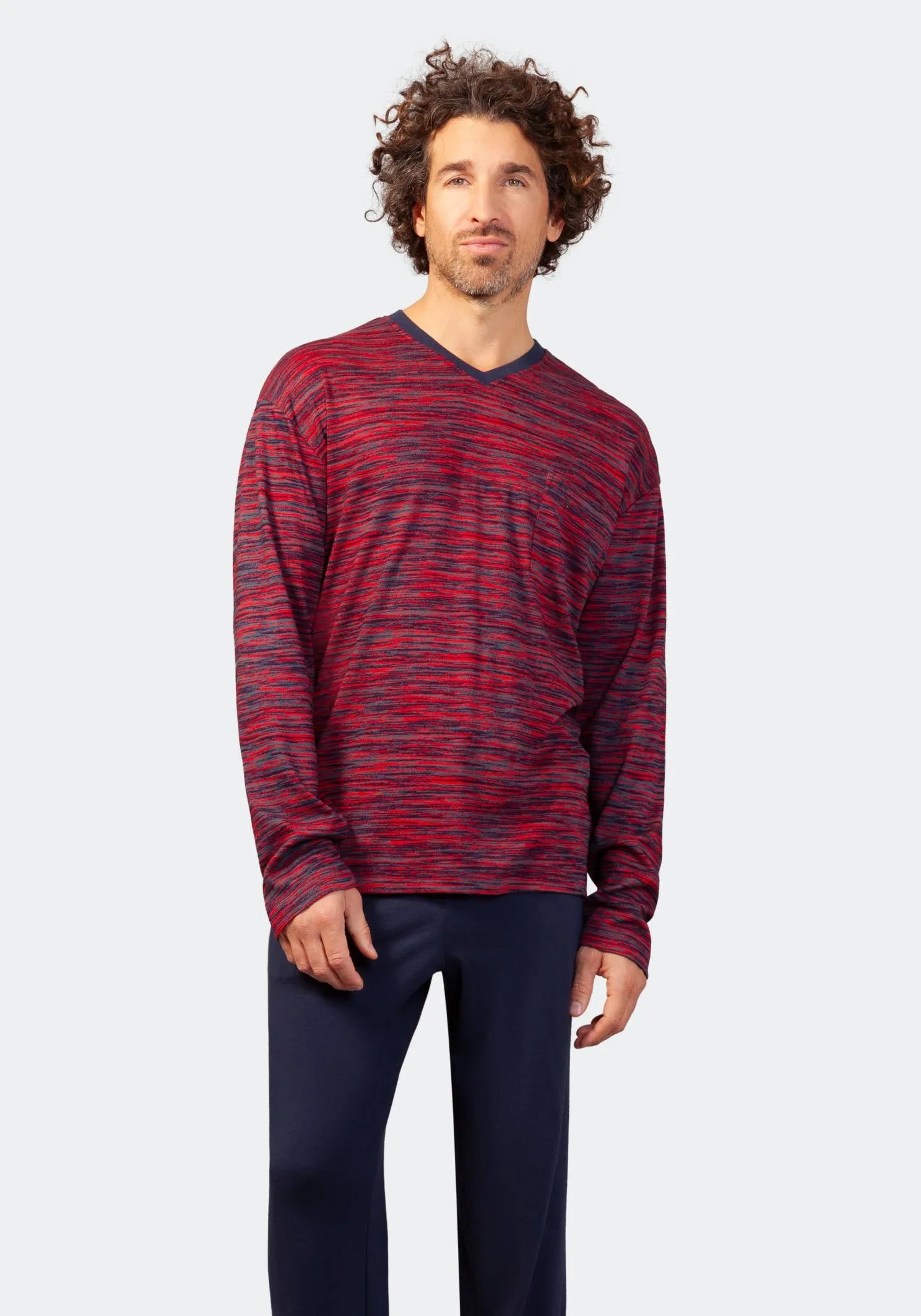 Schlafanzug Premium Cotton/Tencel/Feininterlock - 53730-636-48 - Hajo Mode