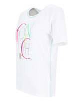 Shirt mit Motiv-Print 1/2 Arm - 19749-398-38 - Hajo Mode