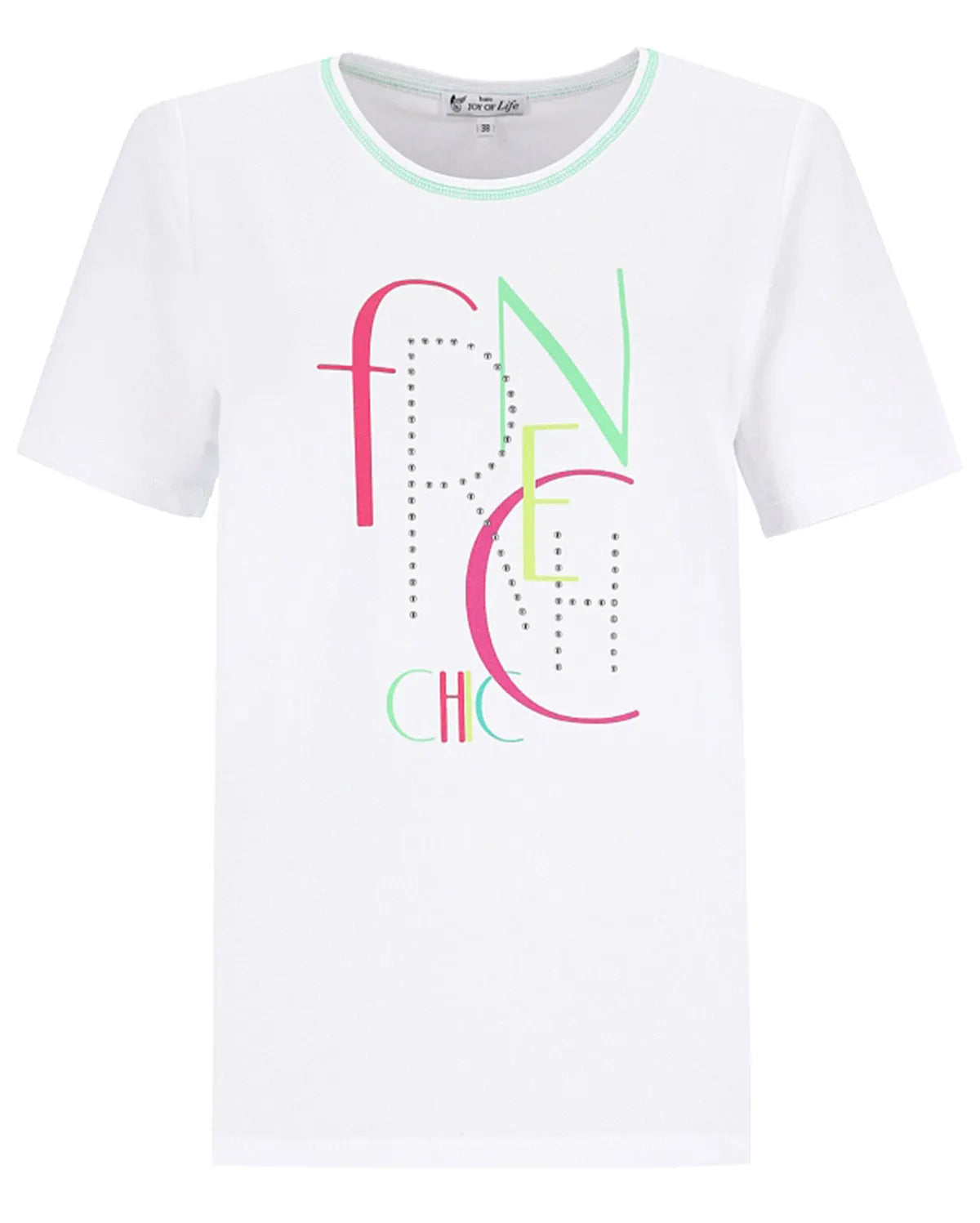 Shirt mit Motiv-Print 1/2 Arm - 19749-398-38 - Hajo Mode
